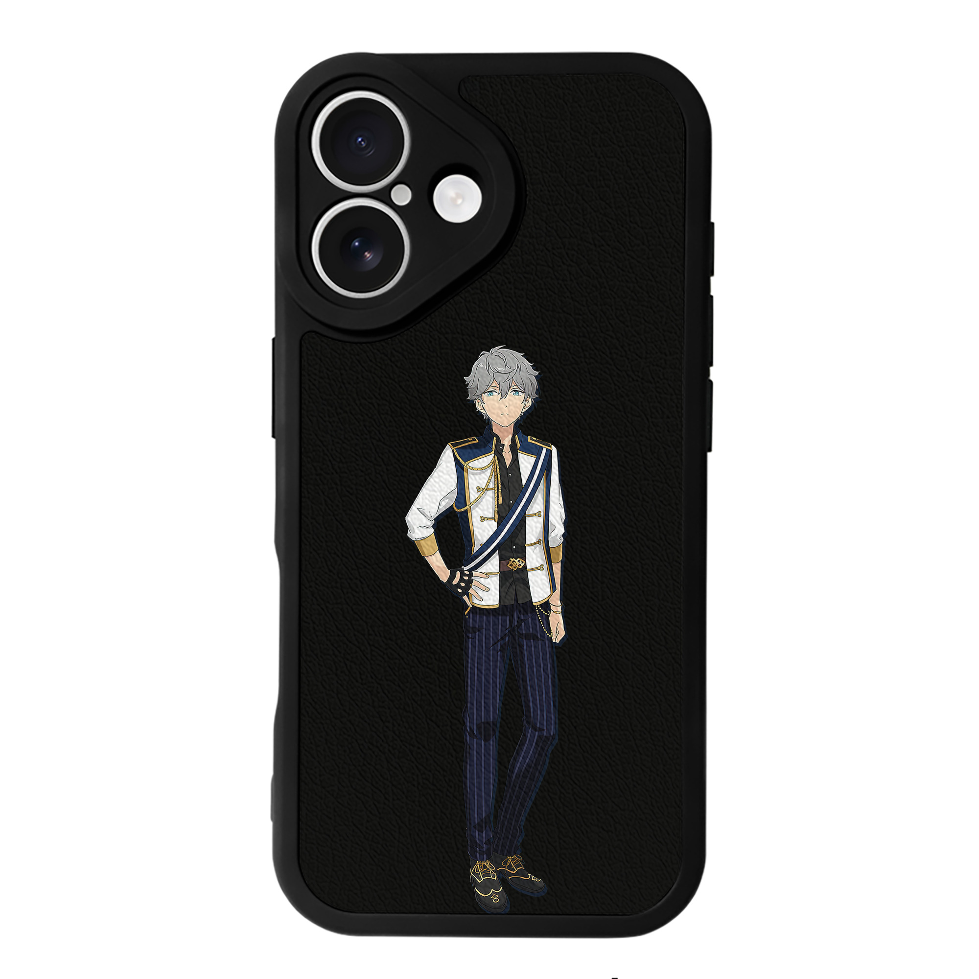 （画像用） あんさんぶるスターズ! Ensemble Stars 【iPhone 16シリーズ対応】シリコンスマホケース（レザー調） 材質：シリコン